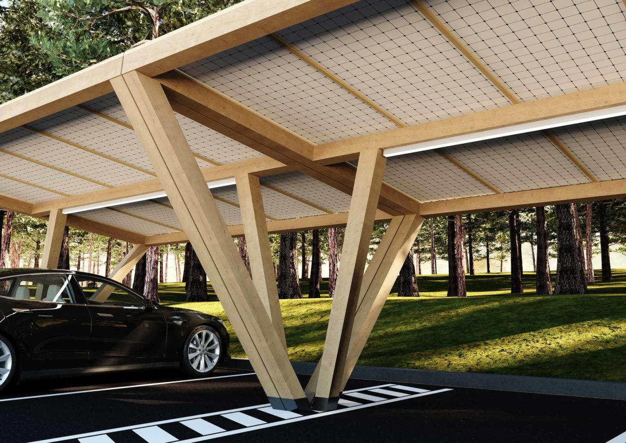 solar parking solutions universal kraft